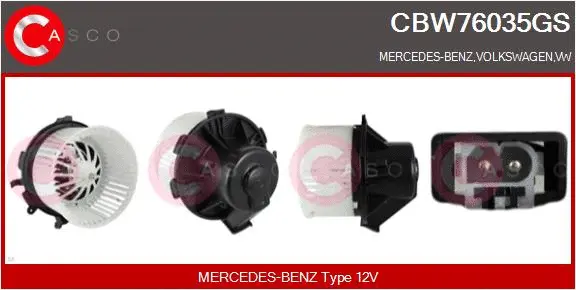 Interior Blower (CBW76035GS)