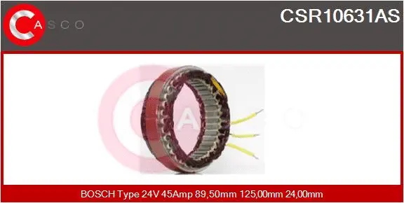 Stator, alternator (CSR10631AS)