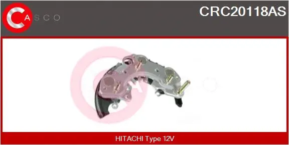 Rectifier, alternator (CRC20118AS)