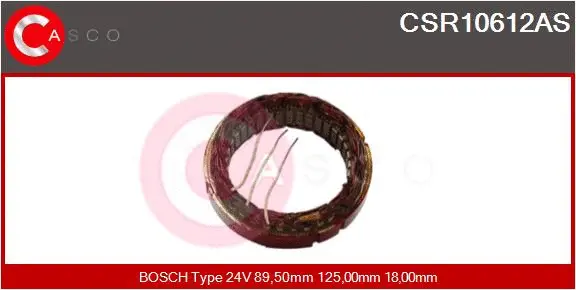 Stator, alternator (CSR10612AS)