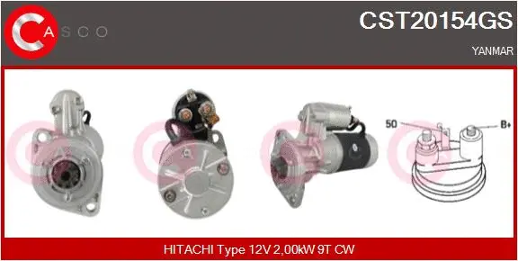 Starter (CST20154GS)