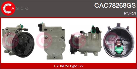 Compressor, air conditioning (CAC78268GS)