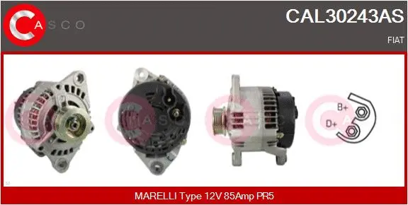 Alternator (CAL30243AS)