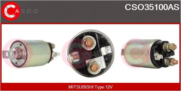 Solenoid Switch, starter (CSO35100AS)