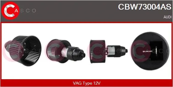 Interior Blower (CBW73004AS)