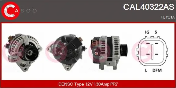 Alternator (CAL40322AS)