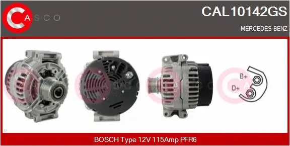 Alternator (CAL10142GS)