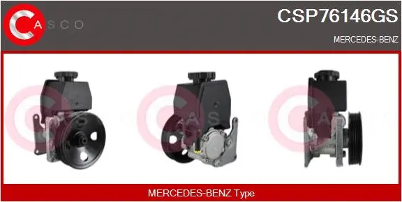 Hydraulic Pump, steering (CSP76146GS)