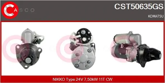 Starter (CST50635GS)