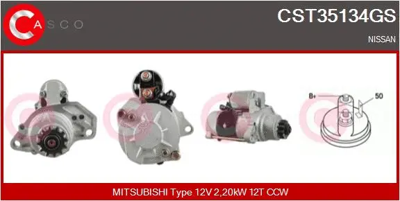 Starter (CST35134GS)