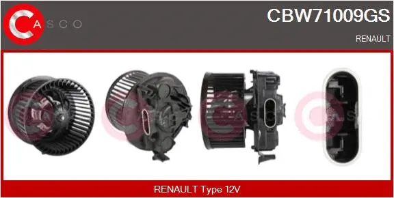 Interior Blower (CBW71009GS)