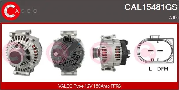 Alternator (CAL15481GS)