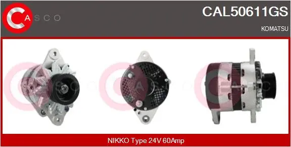 Alternator (CAL50611GS)