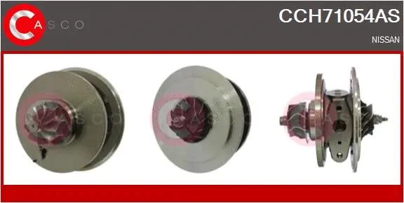 Core assembly, turbocharger (CCH71054AS)