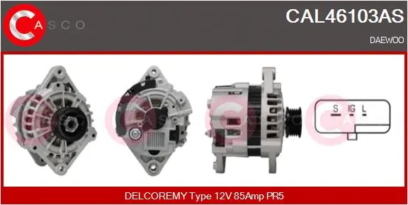 Alternator (CAL46103AS)