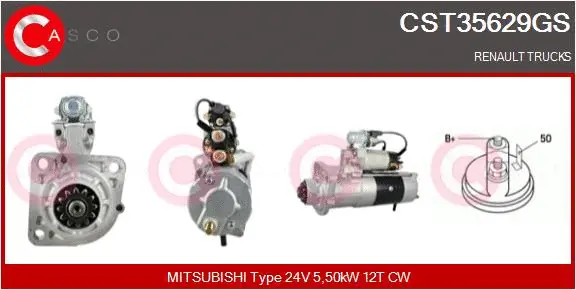 Starter (CST35629GS)