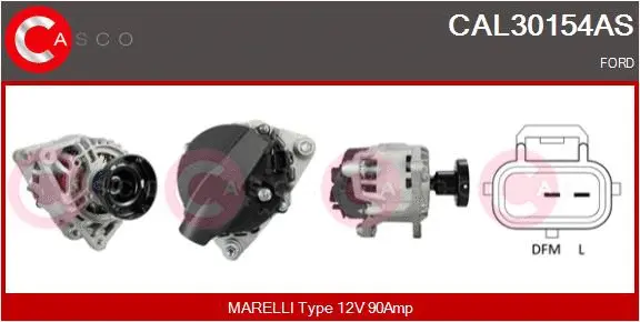Alternator (CAL30154AS)