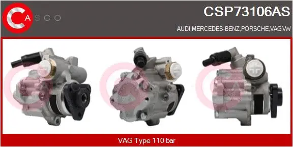 Hydraulic Pump, steering (CSP73106AS)