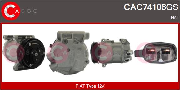 Compressor, air conditioning (CAC74106GS)