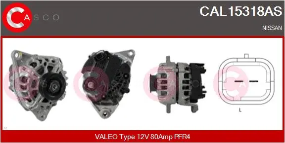 Alternator (CAL15318AS)