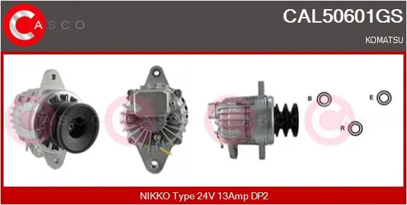 Alternator (CAL50601GS)