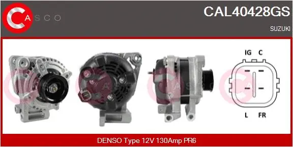Alternator (CAL40428GS)