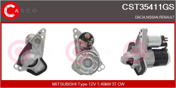 Starter (CST35411GS)