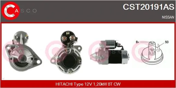Starter (CST20191AS)