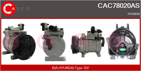 Compressor, air conditioning (CAC78020AS)