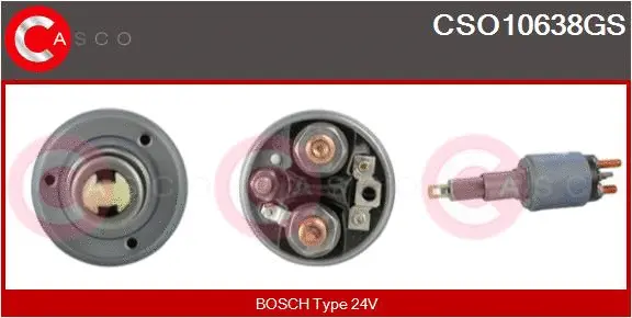 Solenoid Switch, starter (CSO10638GS)