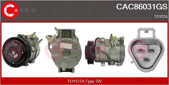Compressor, air conditioning (CAC86031GS)