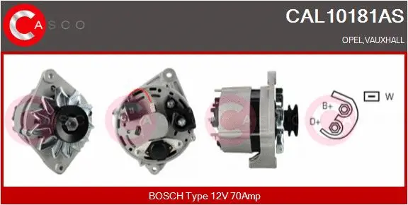 Alternator (CAL10181AS)