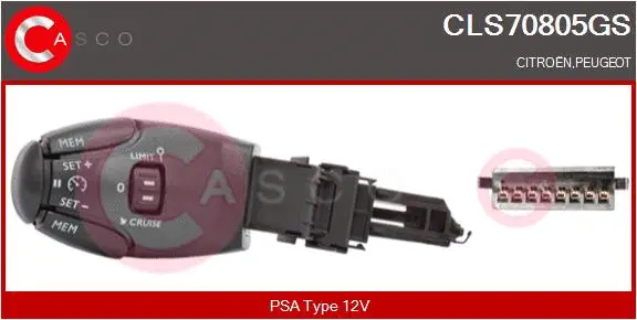 Switch, cruise control (CLS70805GS)