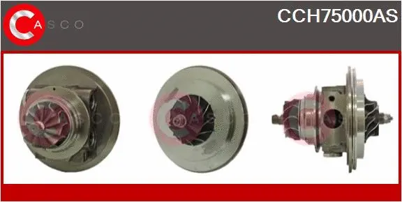 Core assembly, turbocharger (CCH75000AS)
