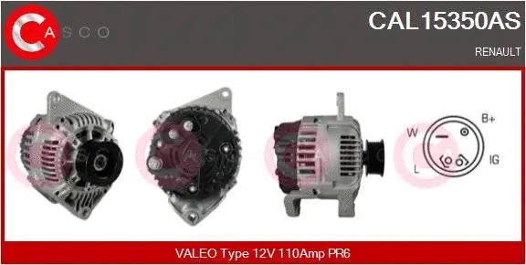 Alternator (CAL15350AS)