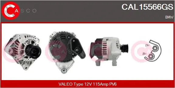Alternator (CAL15566GS)
