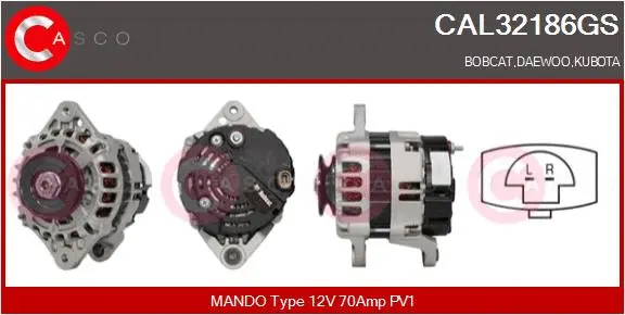 Alternator (CAL32186GS)