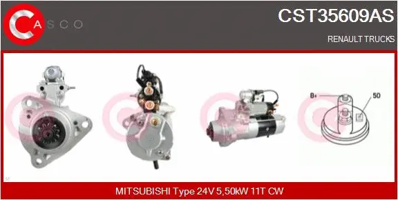 Starter (CST35609AS)