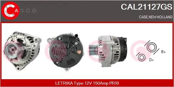 Alternator (CAL21127GS)