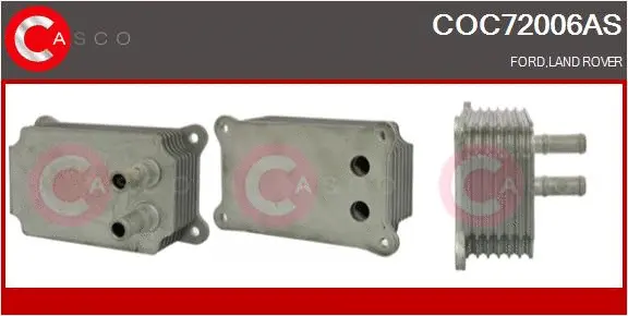 Oil Cooler, engine oil (COC72006AS)