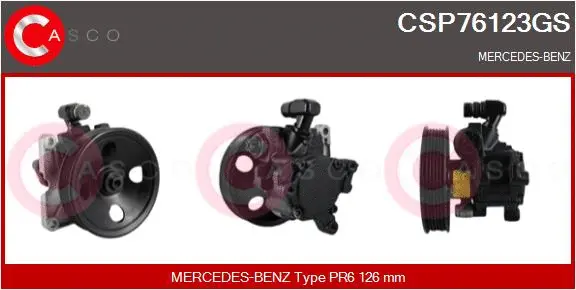 Hydraulic Pump, steering (CSP76123GS)