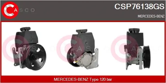 Hydraulic Pump, steering (CSP76138GS)