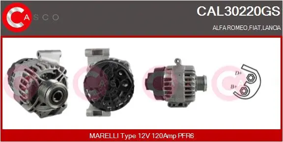 Alternator (CAL30220GS)