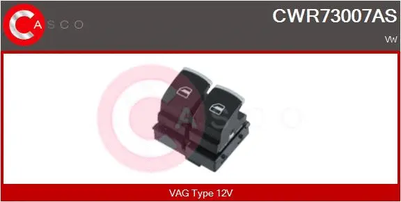 Switch, window regulator (CWR73007AS)