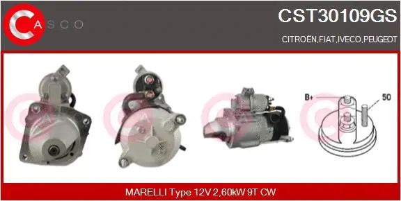 Starter (CST30109GS)