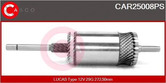 Armature, starter (CAR25008PS)