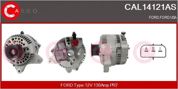 Alternator (CAL14121AS)