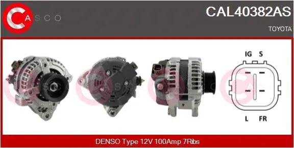 Alternator (CAL40382AS)