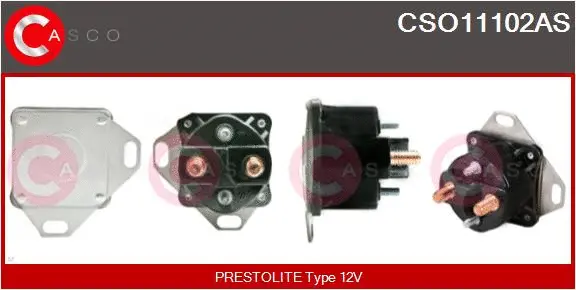 Solenoid Switch, starter (CSO11102AS)