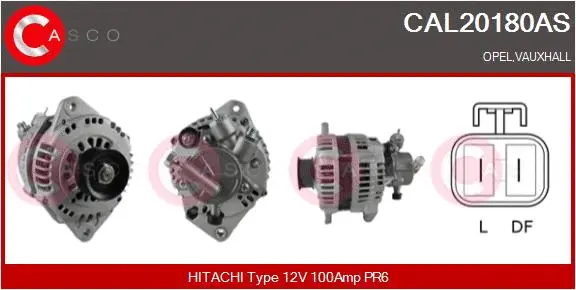 Alternator (CAL20180AS)